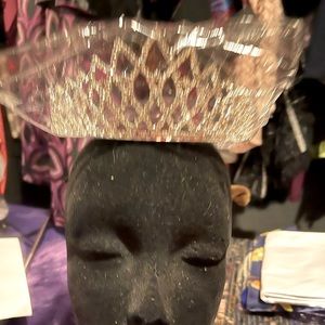 Tiara With Combs Attached